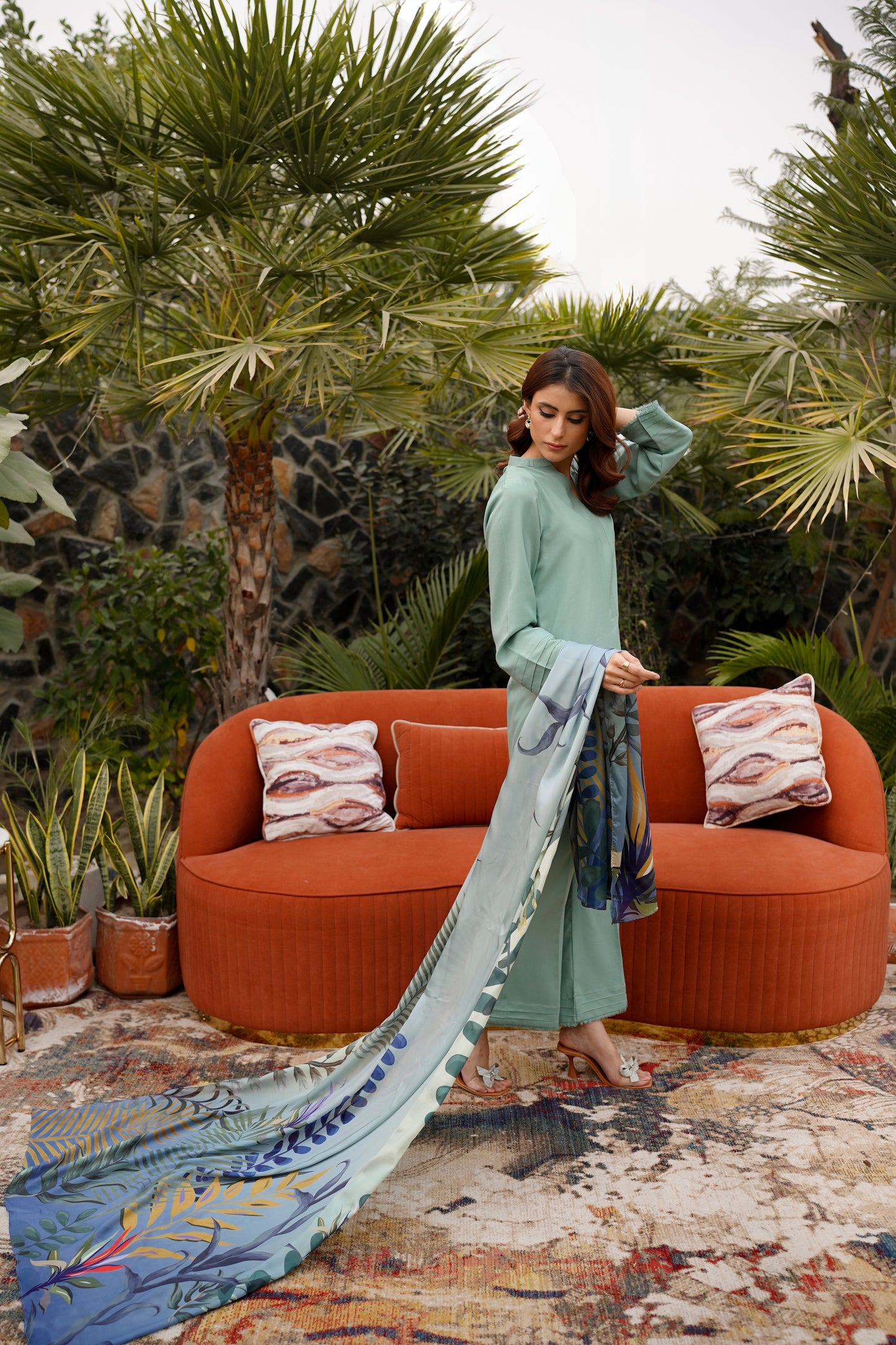 Leafen Dupatta
