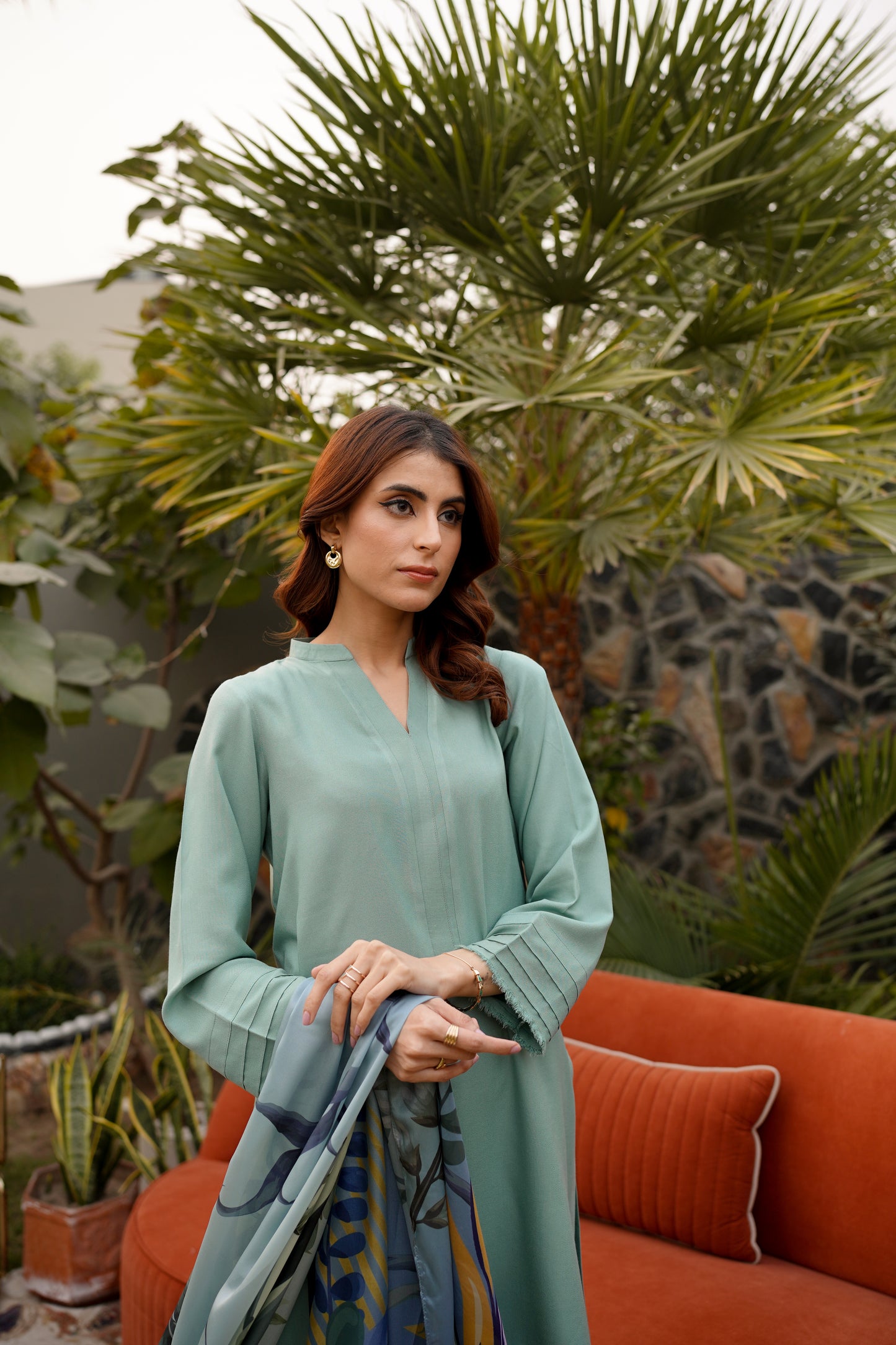 Leafen Dupatta